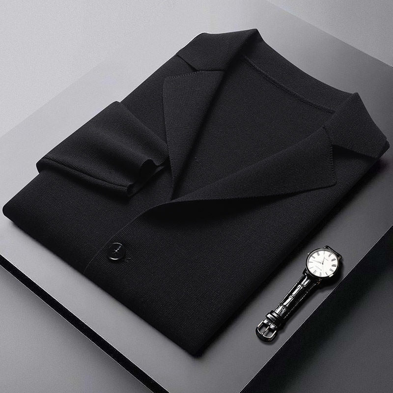Heren vest met kraag – Stijlvol gebreid vest voor heren, casual en comfortabel