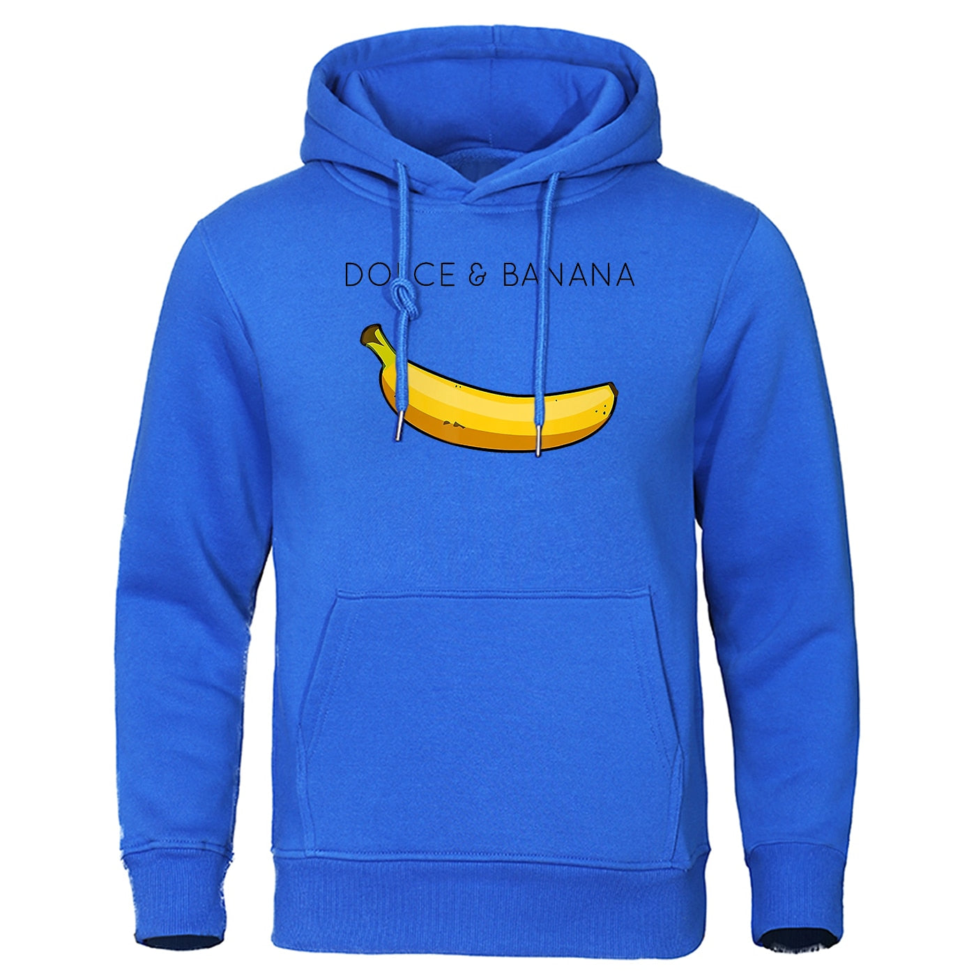 Hoodie heren – Bananenprint sweatshirt met comfortabele pasvorm en trendy design