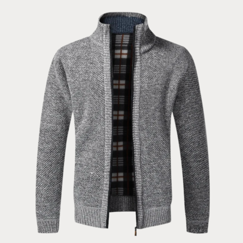 Heren gebreid vest met rits – Comfortabel en stijlvol vest voor elke gelegenheid