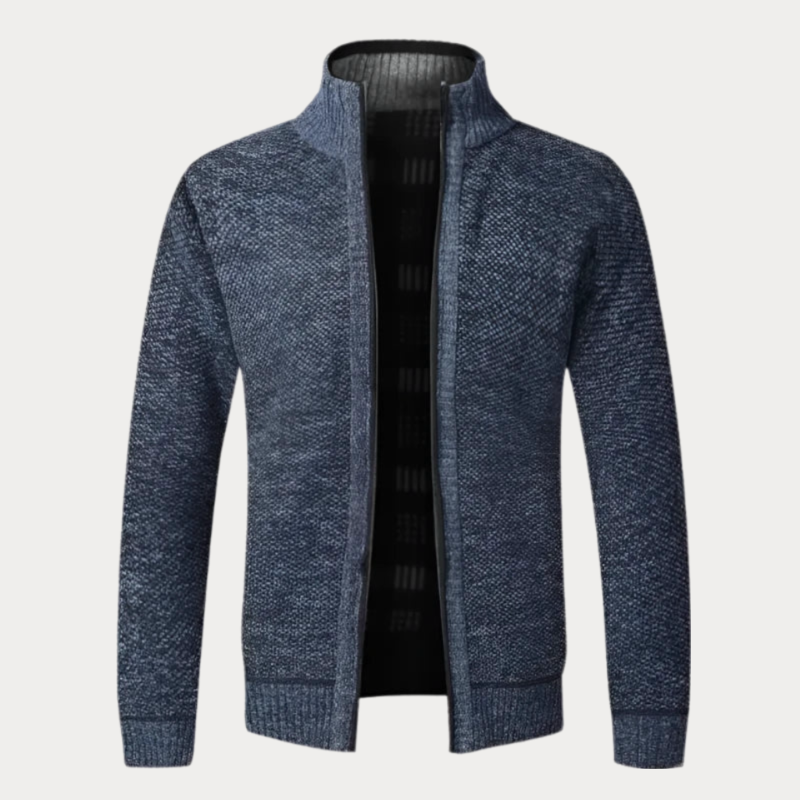 Heren gebreid vest met rits – Comfortabel en stijlvol vest voor elke gelegenheid