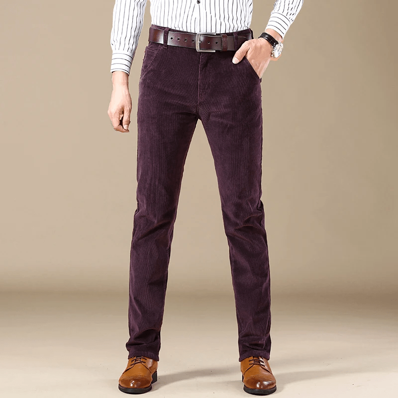 Kordhosen heren – Comfortabele corduroy broeken voor casual en formele stijl