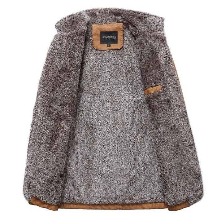 Stijlvolle Herenjas met Knopen – Elegante Jas voor Formele en Casual Gelegenheden