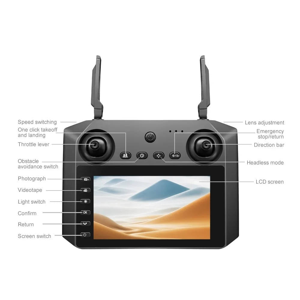 HD 5G Drone met Drievoudige Camera