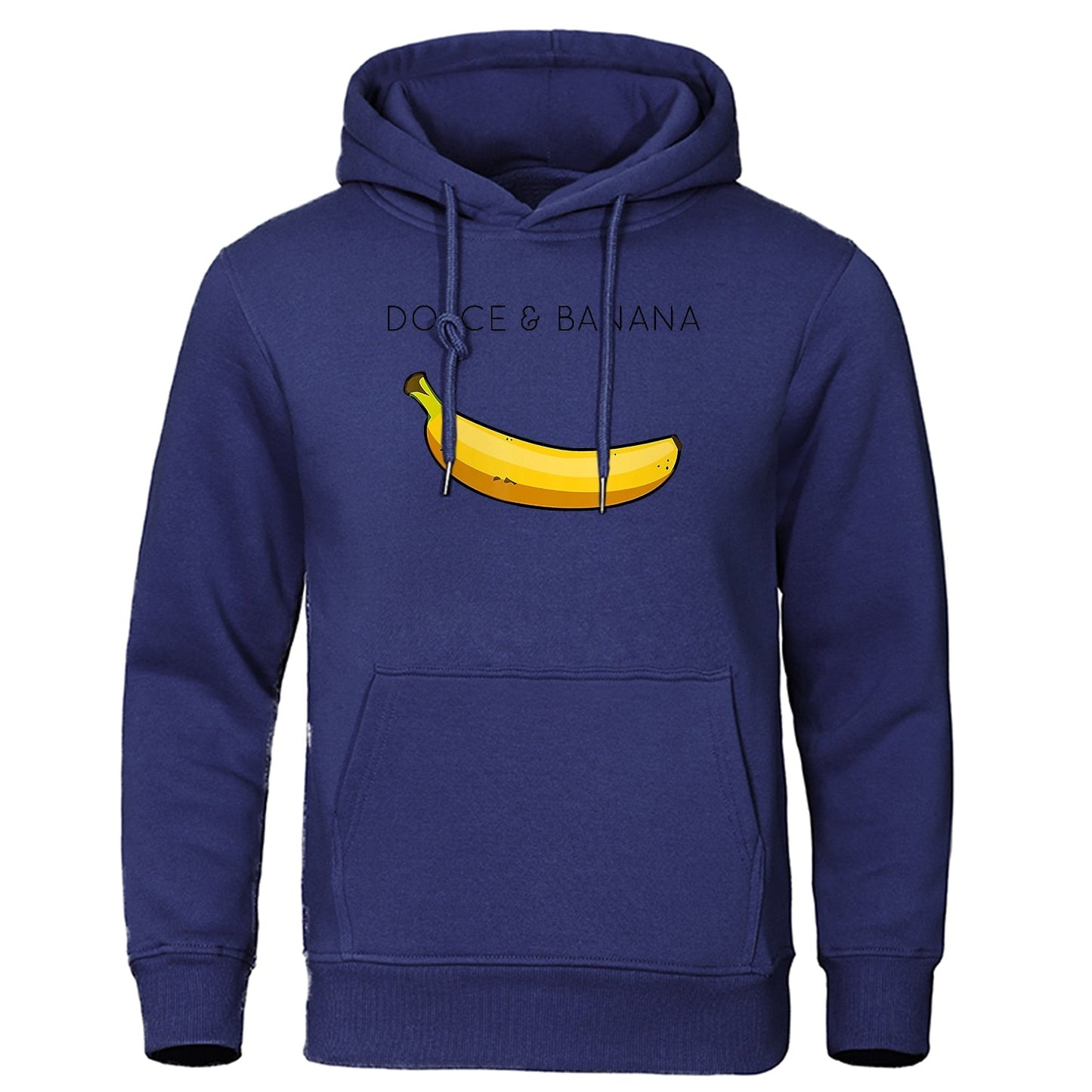 Hoodie heren – Bananenprint sweatshirt met comfortabele pasvorm en trendy design