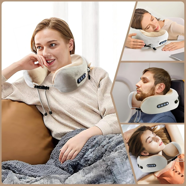 Halskussen Massager Geheugenschuim Reizen