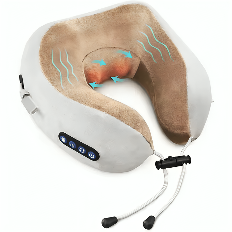 Halskussen Massager Geheugenschuim Reizen