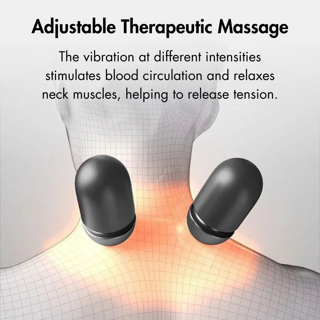 Halsmassager Elektrisch Nekmassageapparaat