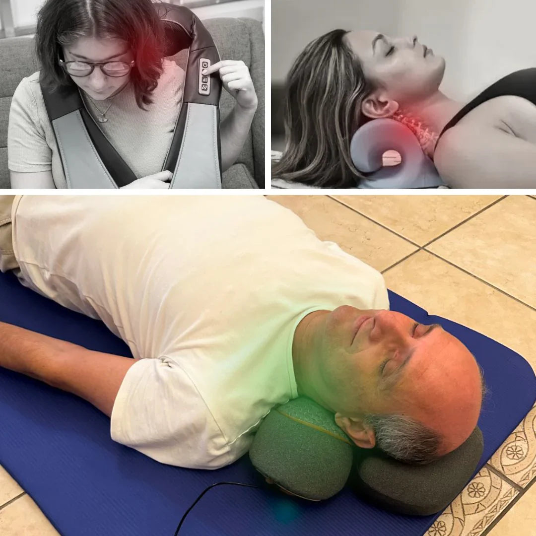 Halsmassager Elektrisch Nekmassageapparaat
