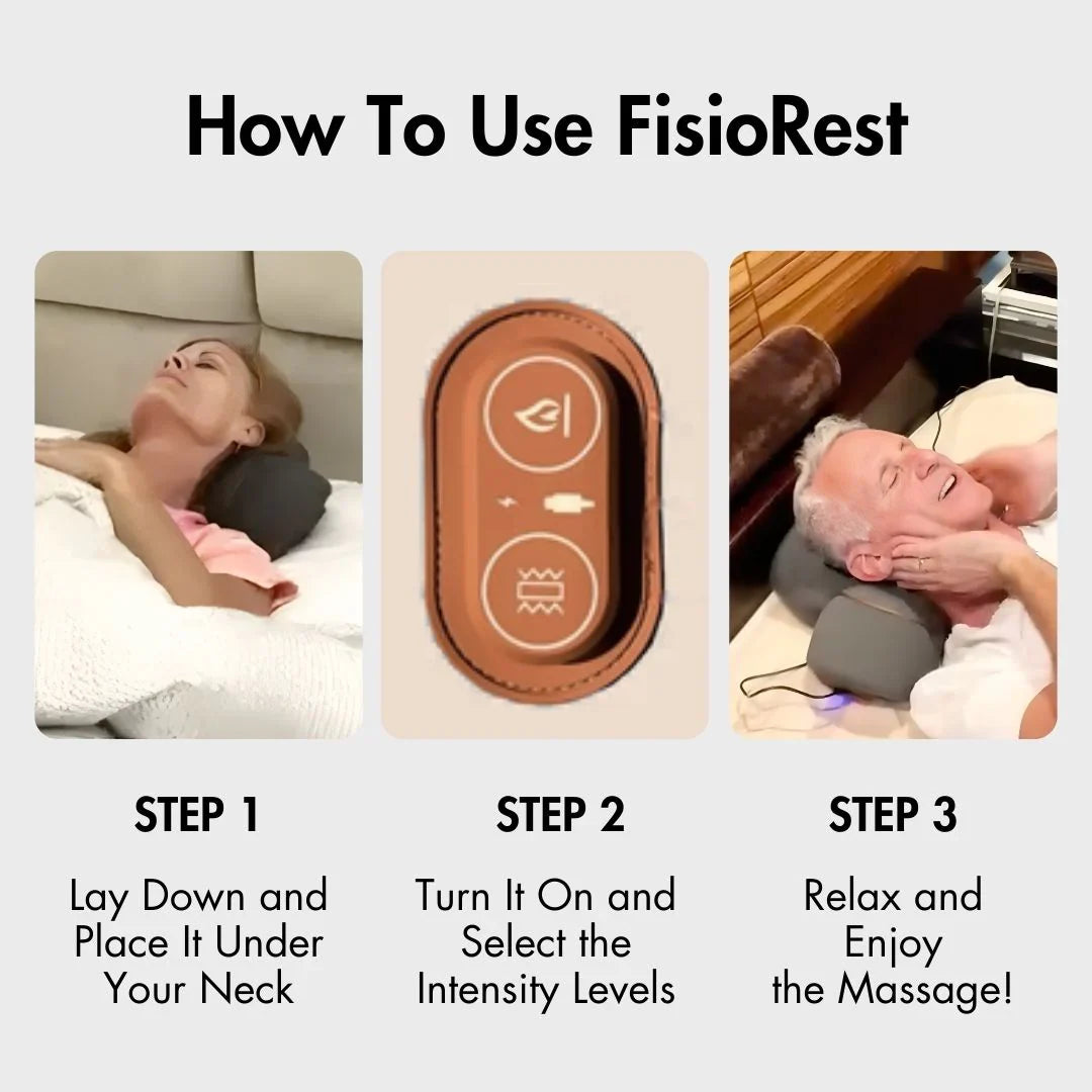 Halsmassager Elektrisch Nekmassageapparaat