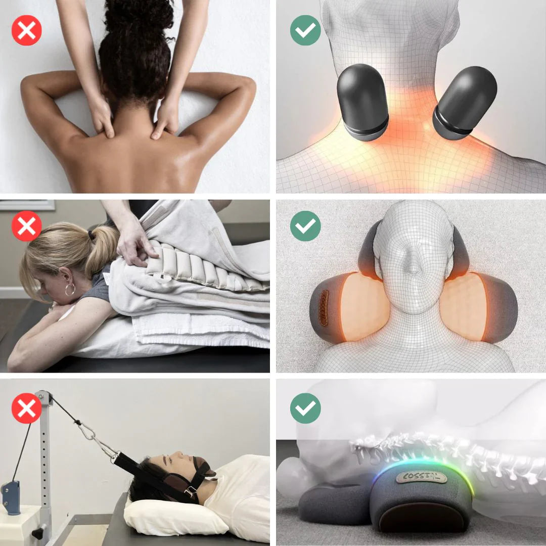 Halsmassager Elektrisch Nekmassageapparaat