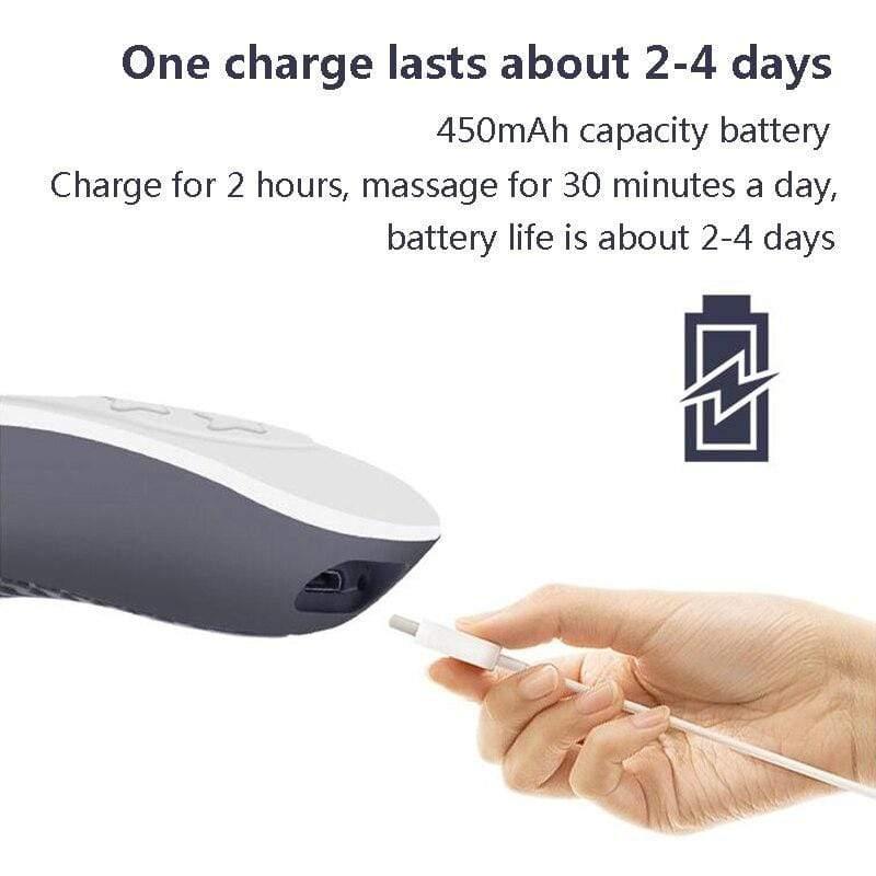 Halsmassager Multi-Mode Pulsfunctie