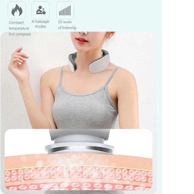 Halsmassager Multi-Mode Pulsfunctie