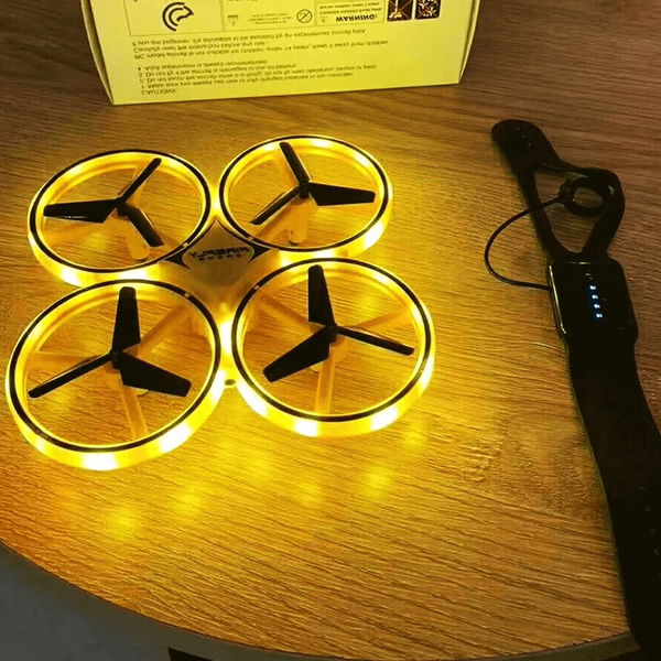Handbediende Drone LED-lampen Gebarenbesturing