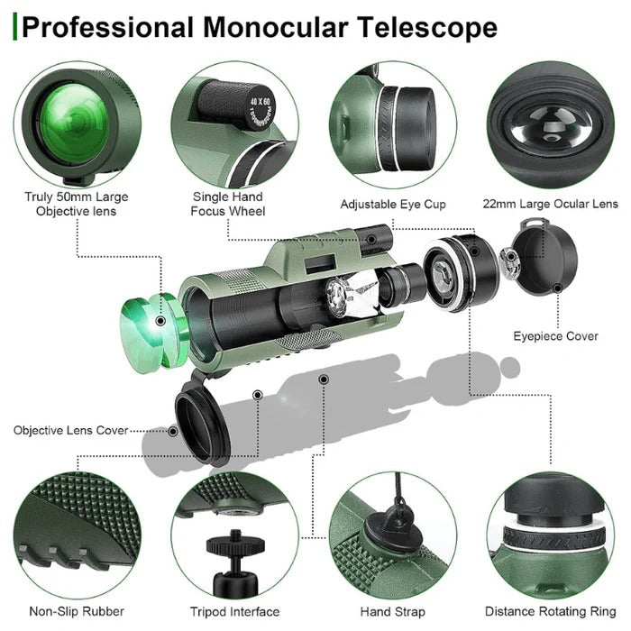Handheld Compact Monoculaire