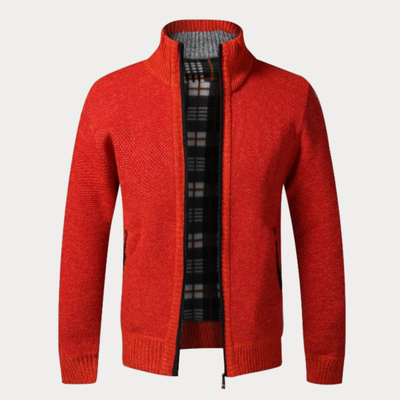 Heren gebreid vest met rits – Comfortabel en stijlvol vest voor elke gelegenheid