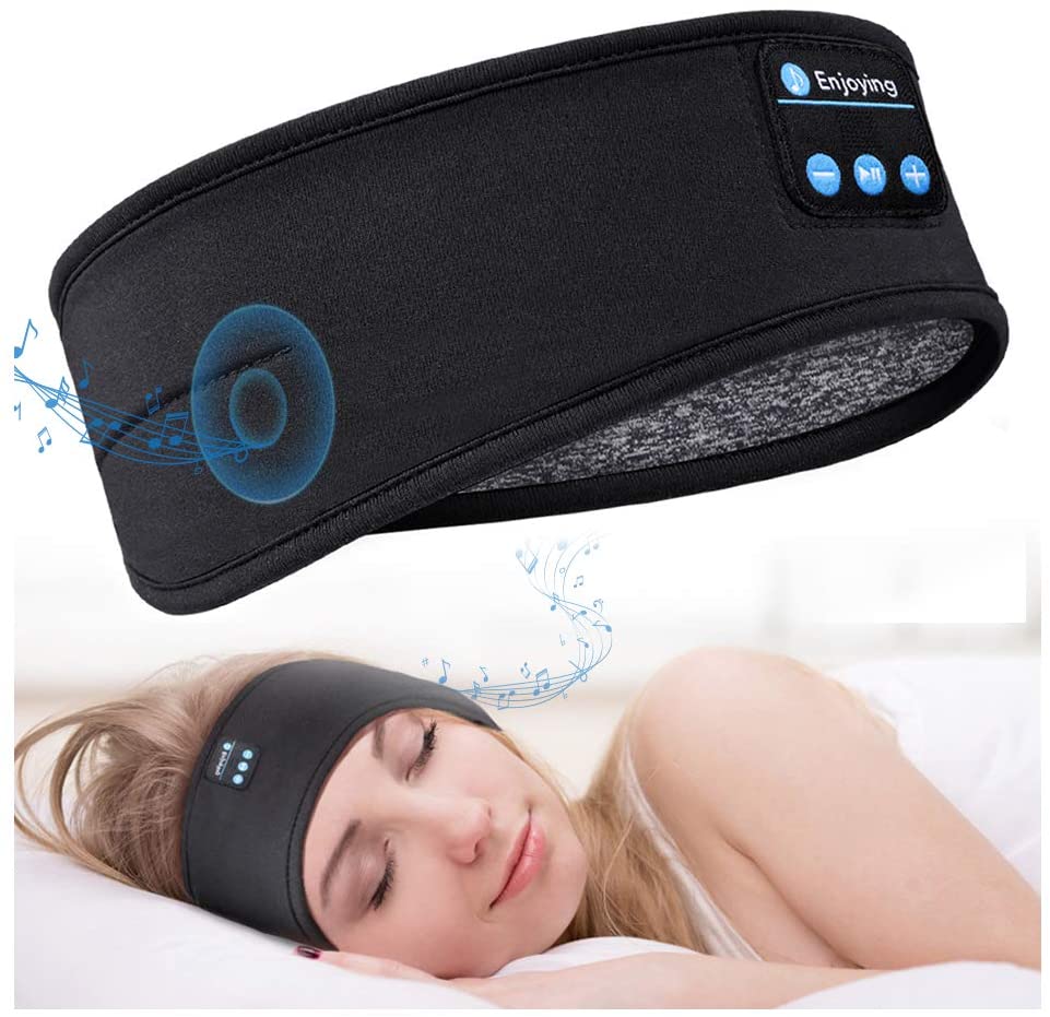Bluetooth Slaapmasker Slaap Hulp voor Ontspanning en Rustige Nachten