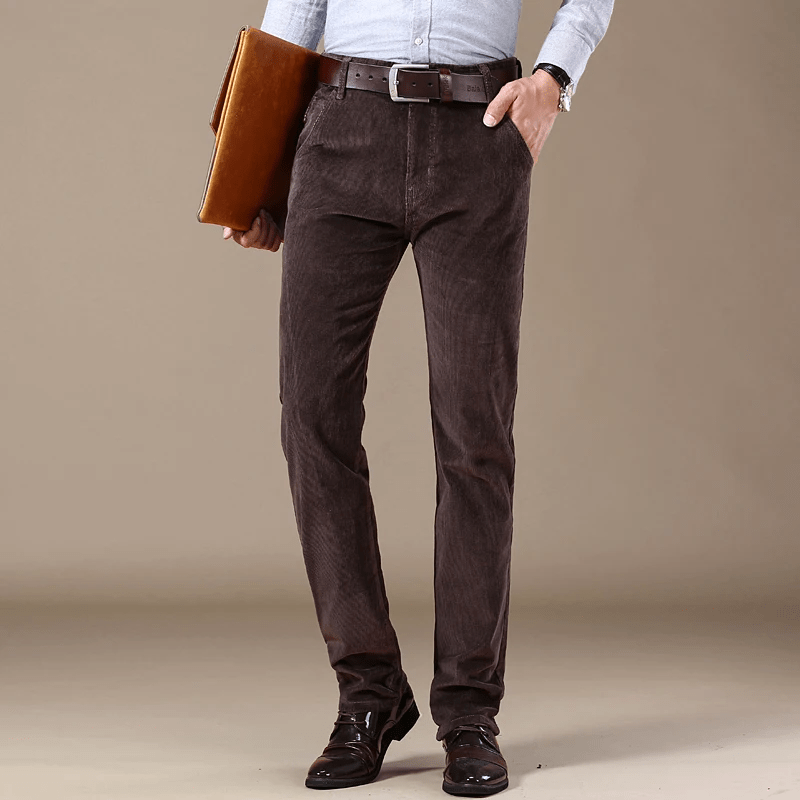 Kordhosen heren – Comfortabele corduroy broeken voor casual en formele stijl