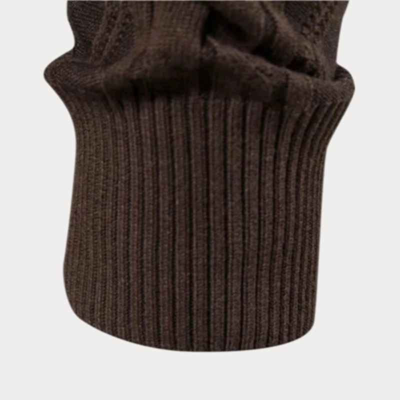 Heren Cardigan V-hals – Stijlvolle Knopen Cardigan van Katoen voor Casual en Formeel
