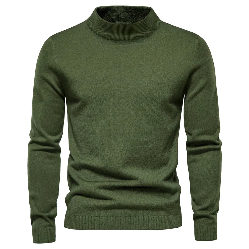 Heren Rollkragenpullover – Stijlvolle en comfortabele trui van wol voor heren