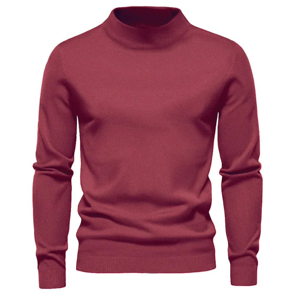 Heren Rollkragenpullover – Stijlvolle en comfortabele trui van wol voor heren