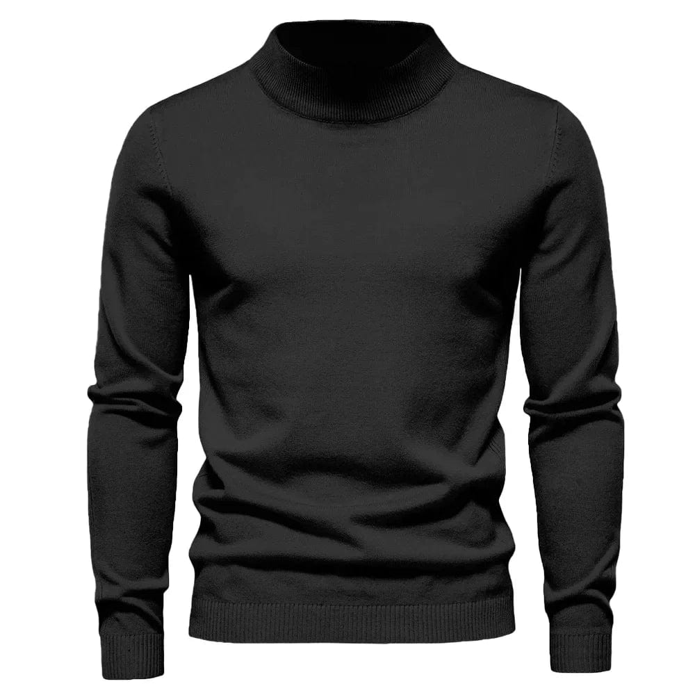 Heren Rollkragenpullover – Stijlvolle en comfortabele trui van wol voor heren