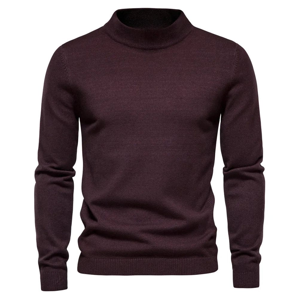 Heren Rollkragenpullover – Stijlvolle en comfortabele trui van wol voor heren
