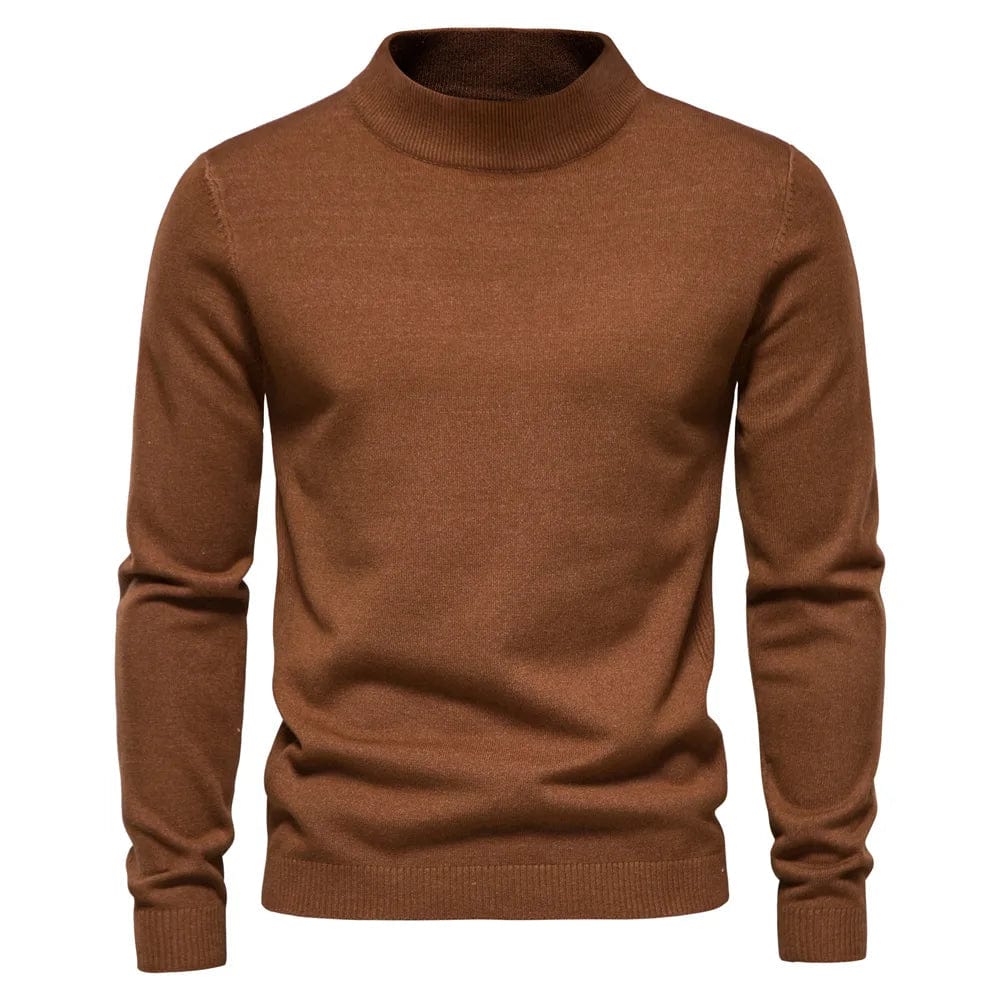 Heren Rollkragenpullover – Stijlvolle en comfortabele trui van wol voor heren