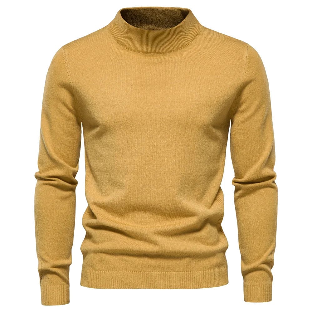 Heren Rollkragenpullover – Stijlvolle en comfortabele trui van wol voor heren