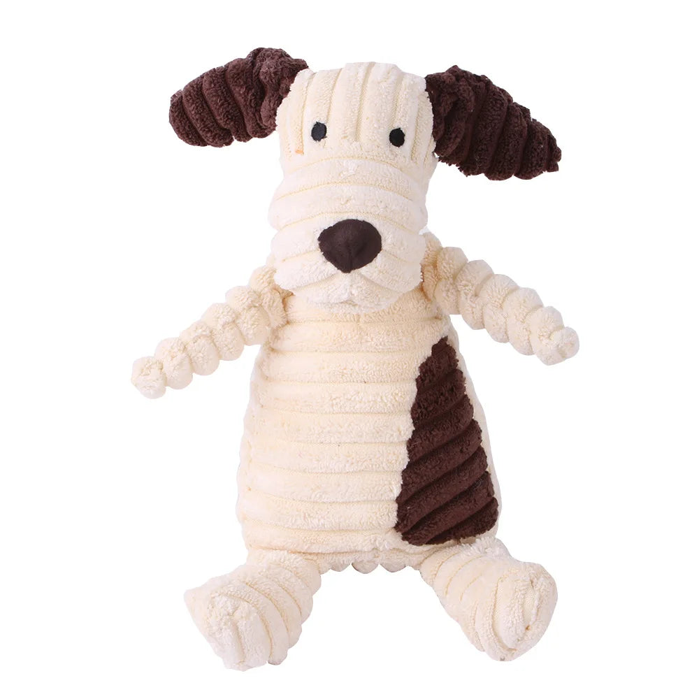 Hondenspeelgoed Pluche Kauwdier Squeaky