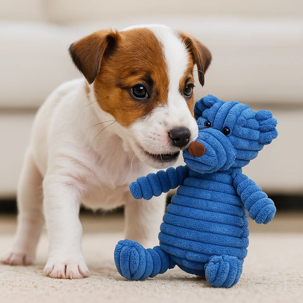 Hondenspeelgoed Pluche Kauwdier Squeaky