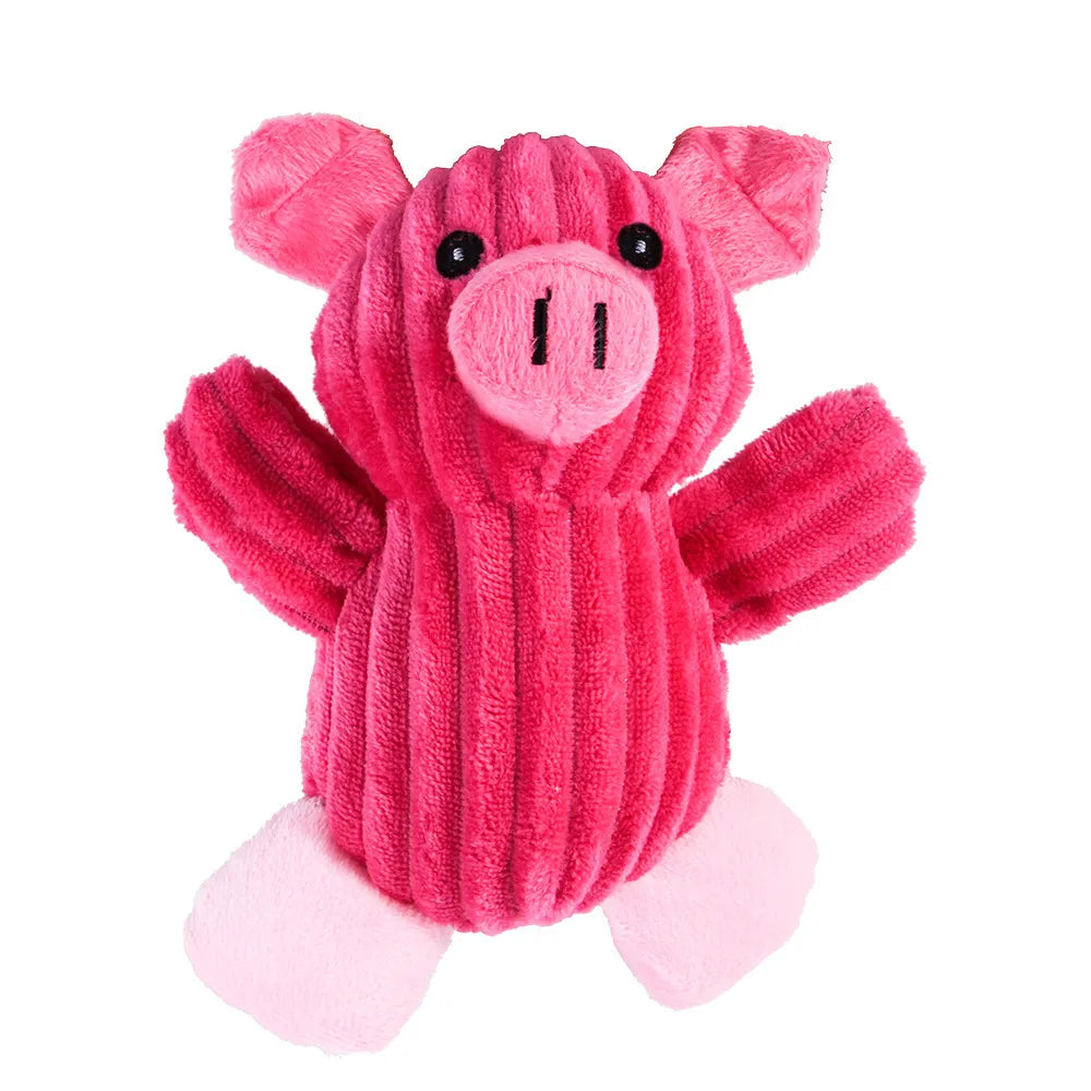Hondenspeelgoed Pluche Kauwdier Squeaky