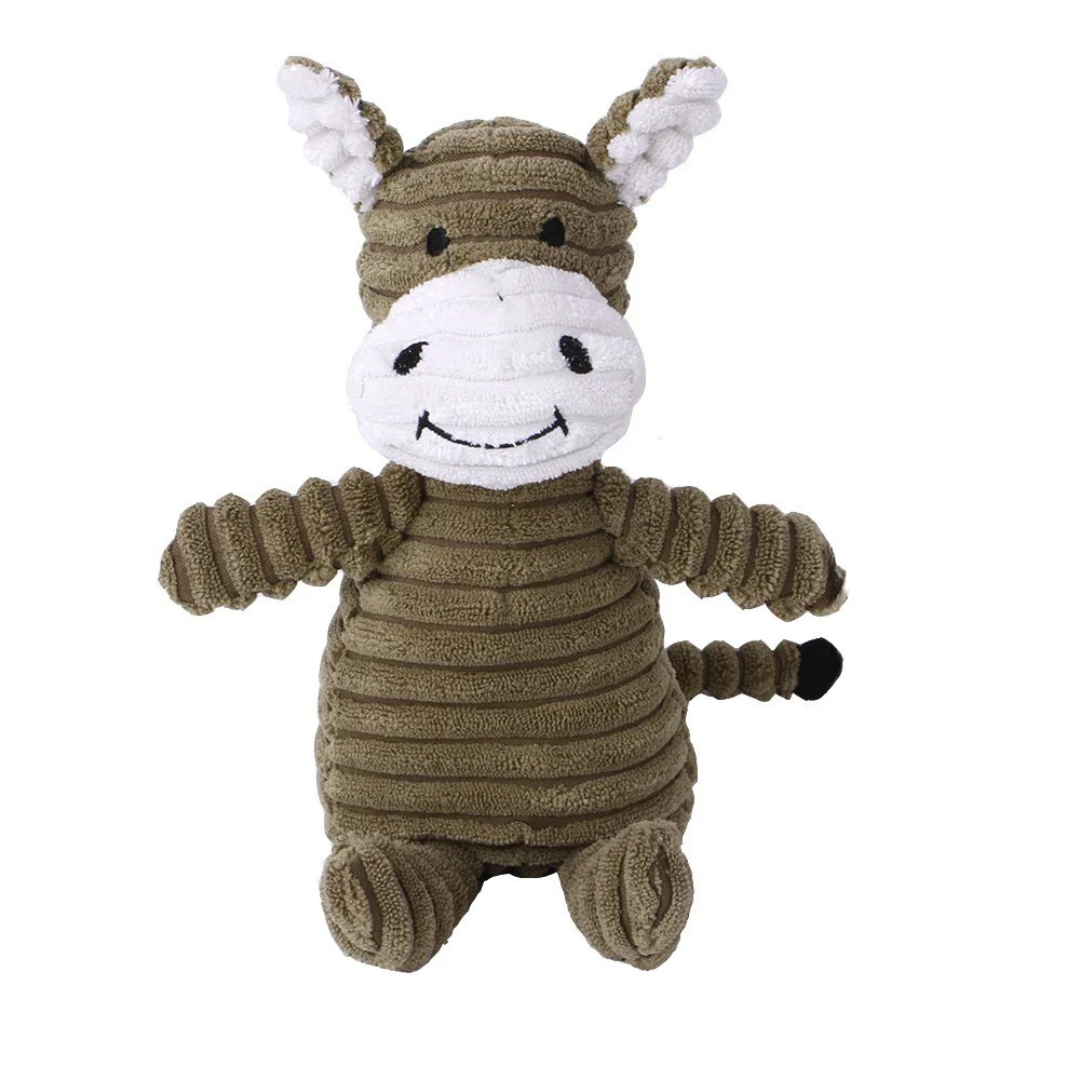 Hondenspeelgoed Pluche Kauwdier Squeaky