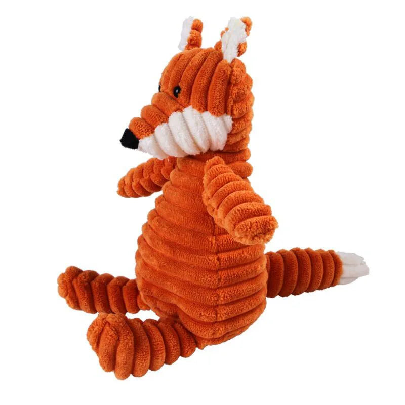 Hondenspeelgoed Pluche Kauwdier Squeaky