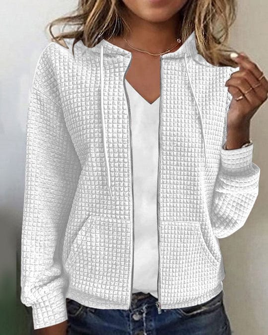 Damesjas met capuchon – Warme en stijlvolle jas voor dames, perfect voor herfst en winter
