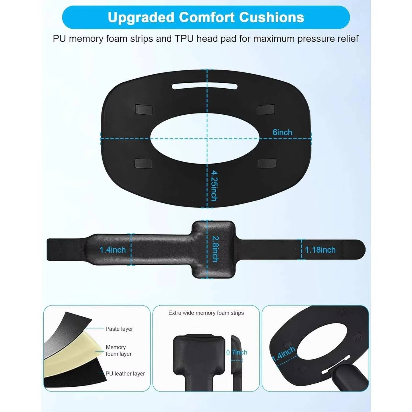 Hoofdband VR headset