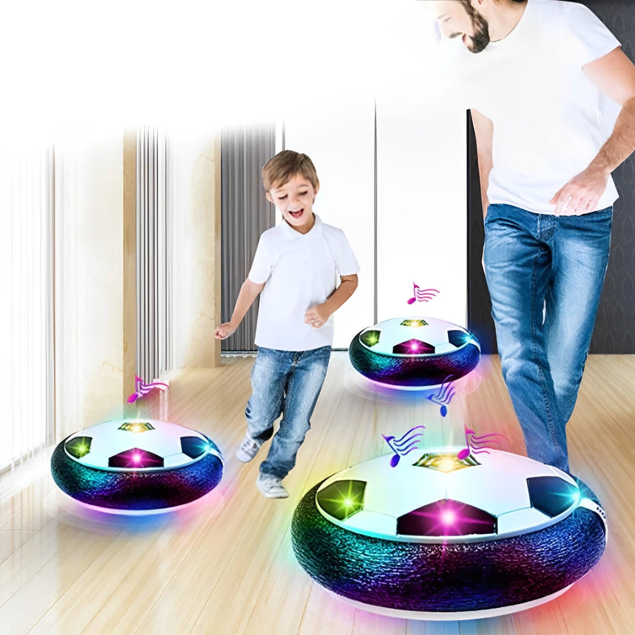 Hover Ball Voetbal 2 Stuks