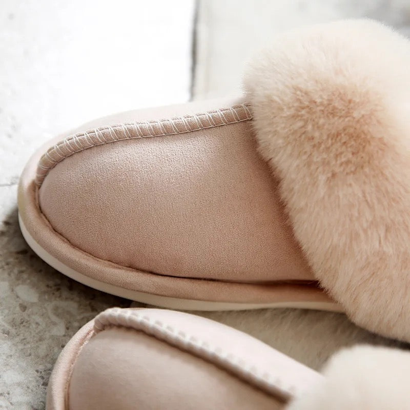 Zachte Huisschoenen Dames – Comfortabele Pantoffels voor Binnen en Relaxen