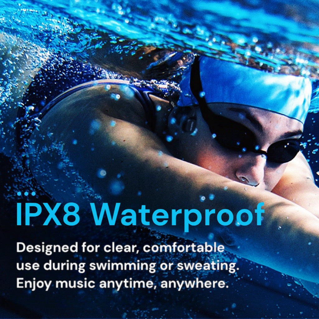 Waterdichte Bluetooth Hoofdtelefoons voor Zwemmen en Sport