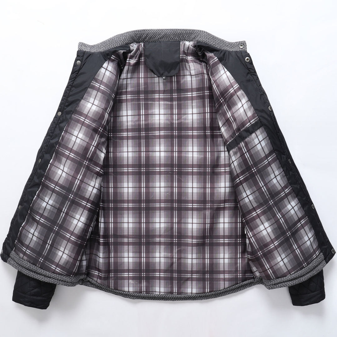 Heren Steppjacke – Warme gewatteerde jas voor heren met capuchon en trendy design