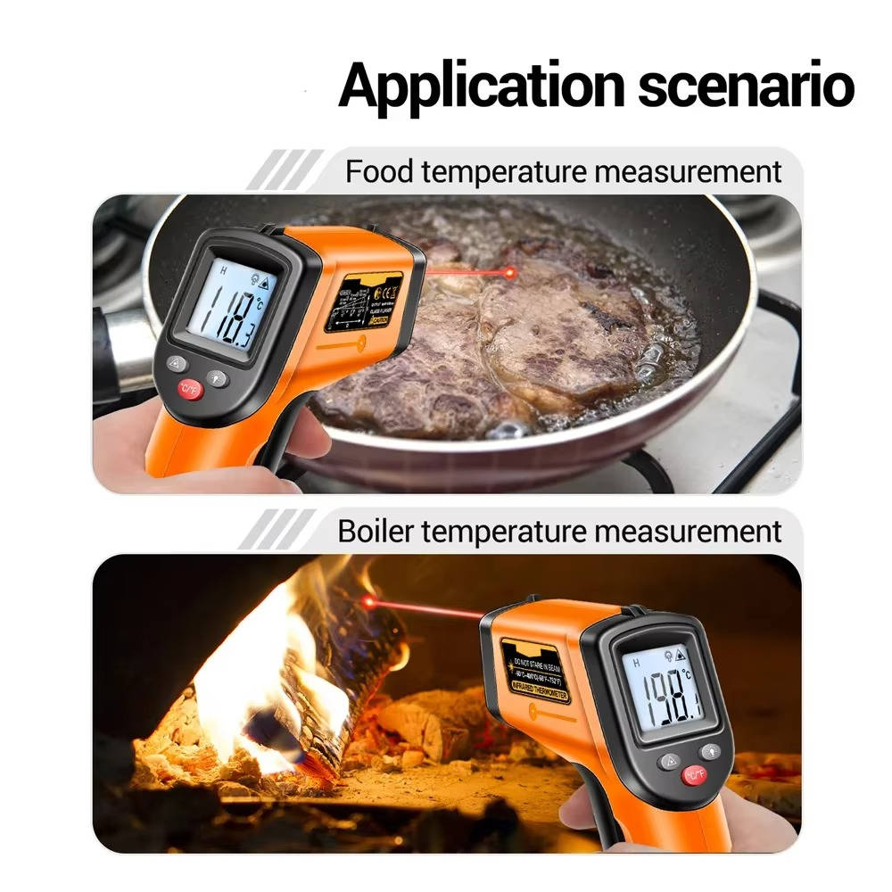 Infrarood Laser Thermometer Digitale Temperatuurmeter