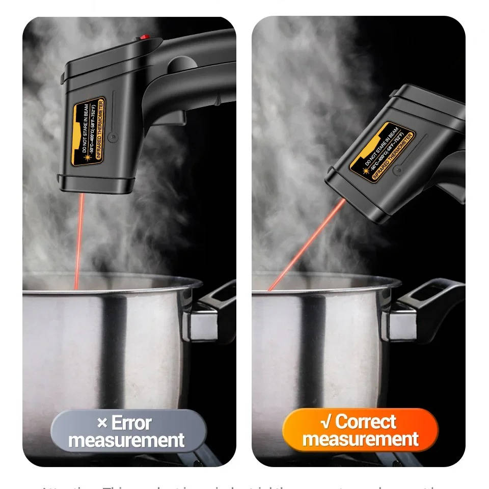Infrarood Laser Thermometer Digitale Temperatuurmeter