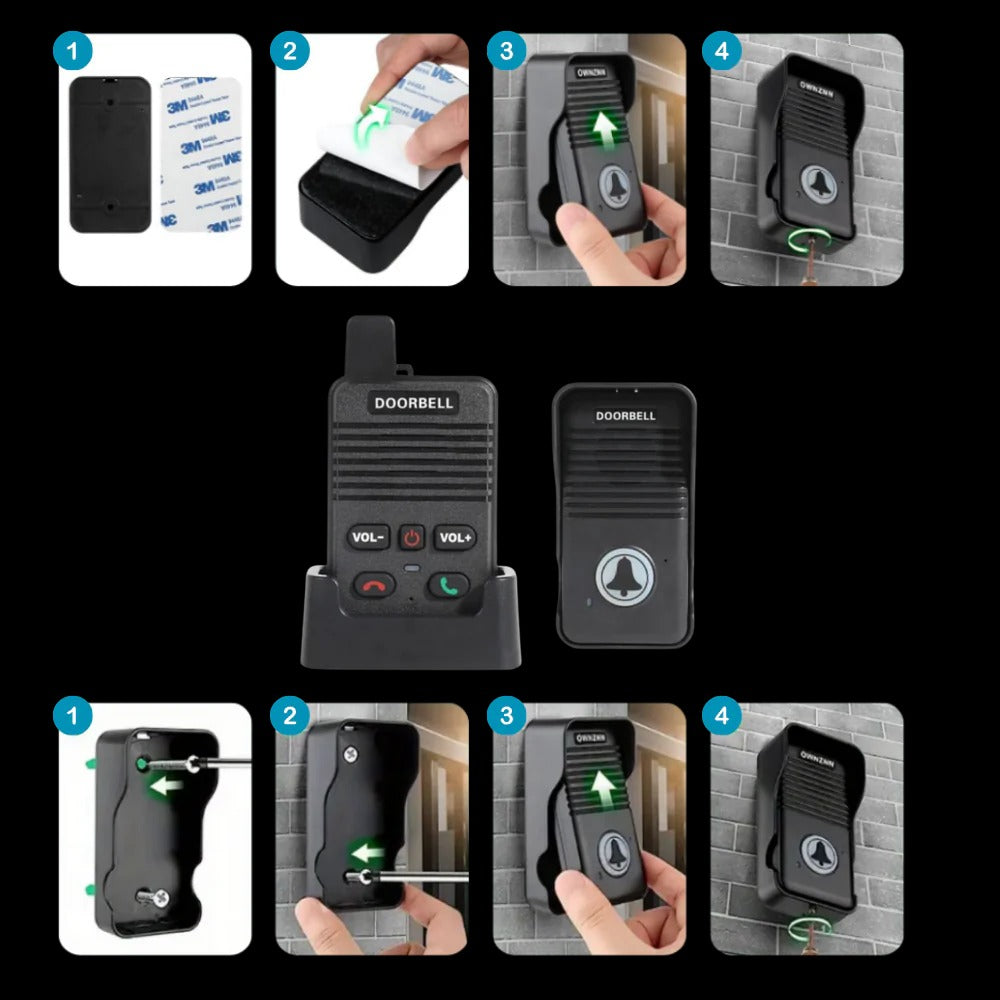 Intercom Deurbel Geavanceerd Communicatiesysteem