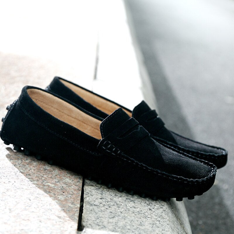 Heren Loafers Schoenen – Comfortabele Leren Instappers voor Casual en Formeel