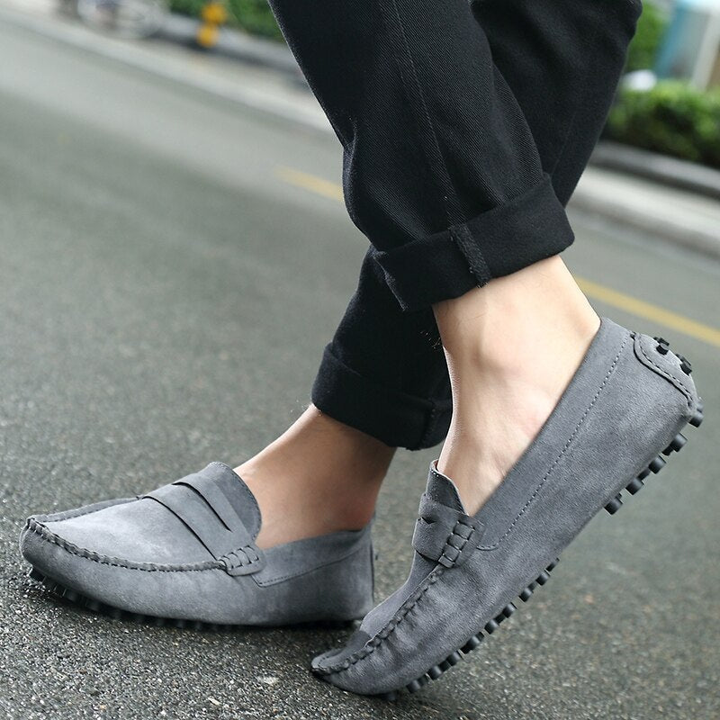 Heren Loafers Schoenen – Comfortabele Leren Instappers voor Casual en Formeel