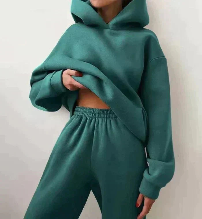 Hoodie en broek set dames – Comfortabele en trendy outfit voor casual stijl