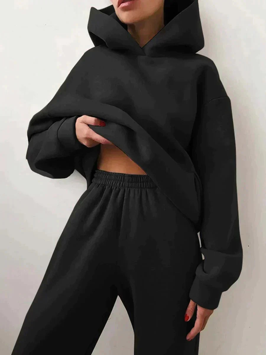 Hoodie en broek set dames – Comfortabele en trendy outfit voor casual stijl