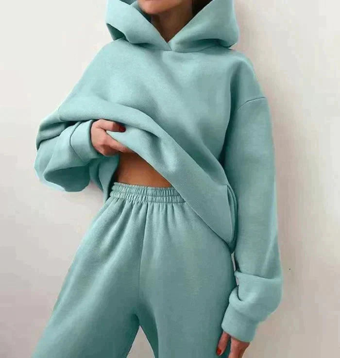 Hoodie en broek set dames – Comfortabele en trendy outfit voor casual stijl