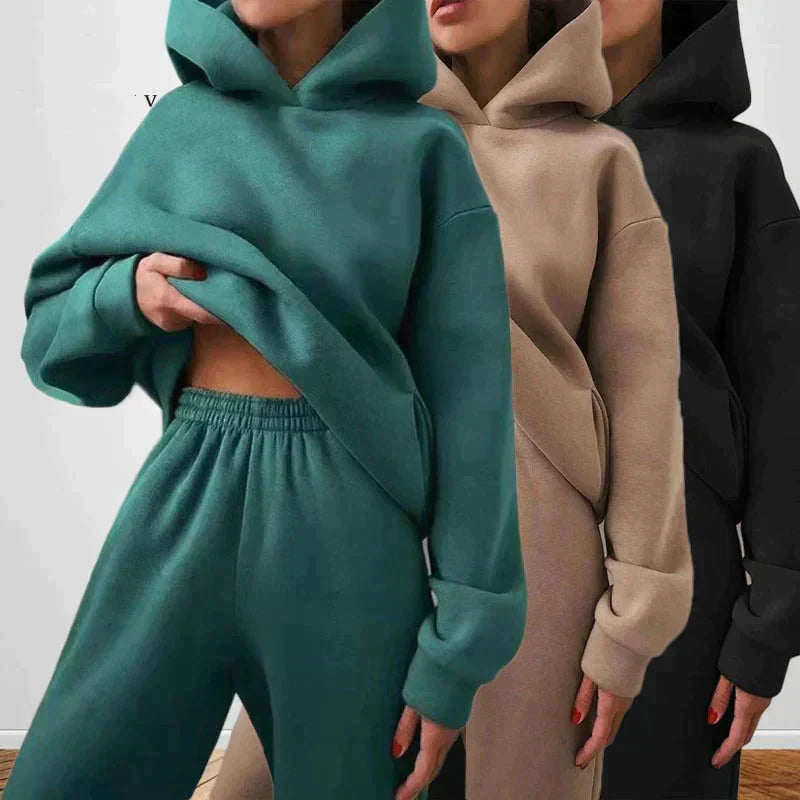 Hoodie en broek set dames – Comfortabele en trendy outfit voor casual stijl