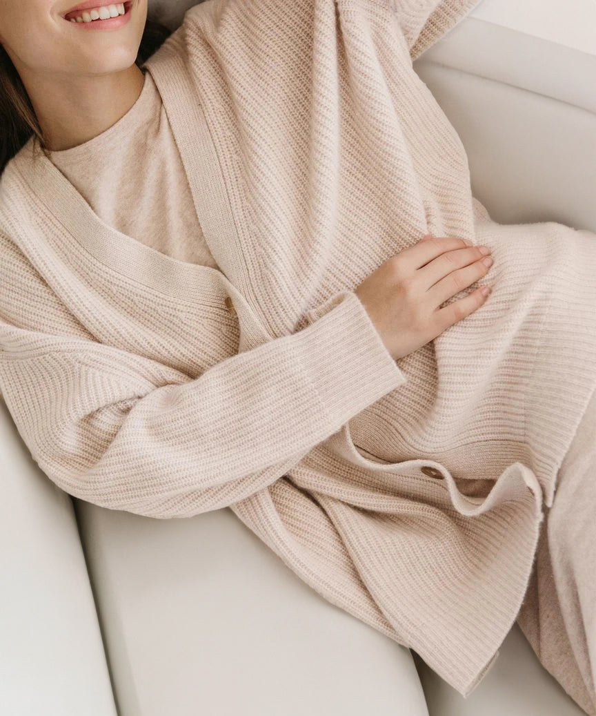 Cardigan Dames – Elegante gebreide cardigan met lange mouwen voor elke gelegenheid