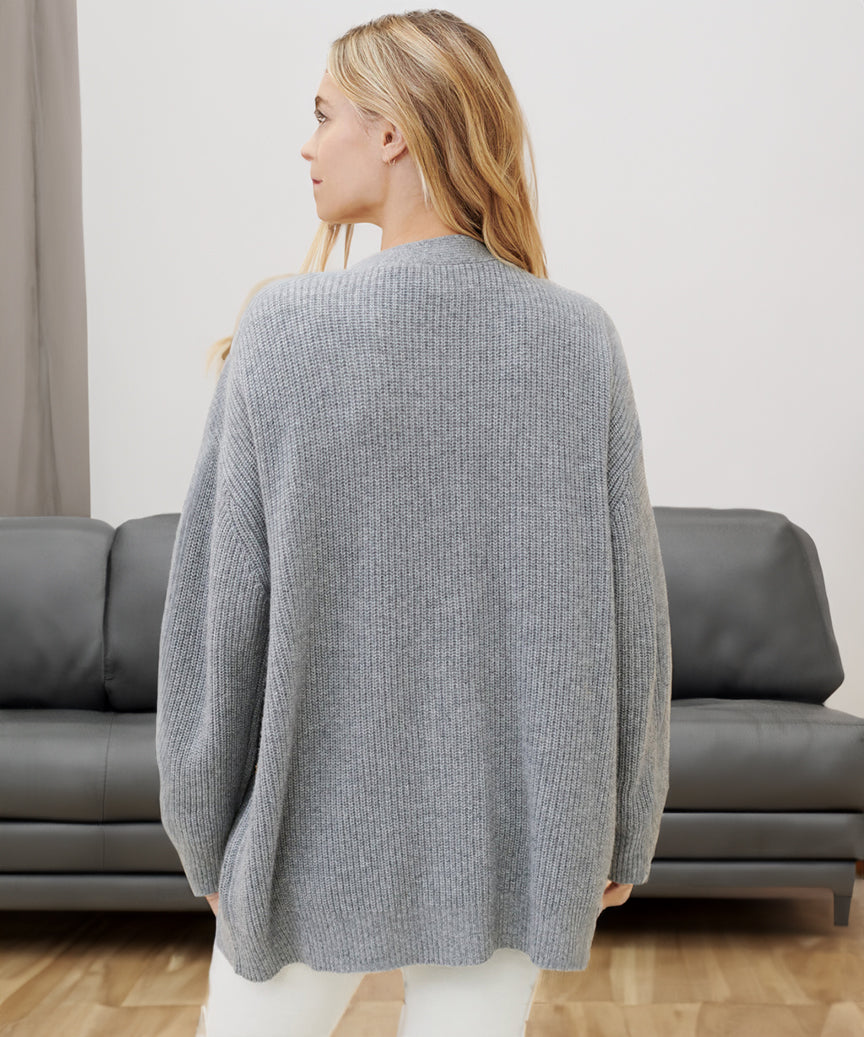 Cardigan Dames – Elegante gebreide cardigan met lange mouwen voor elke gelegenheid
